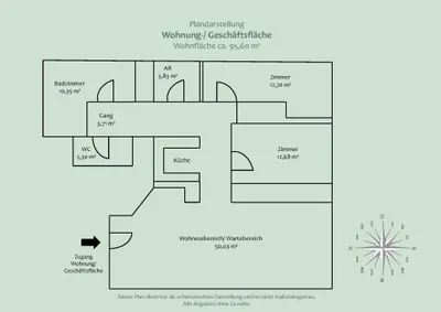 3-Zimmer-Gewerbeimmobilie mieten in Sankt Johann im Pongau – € 1.456 – Bild 13 von 13