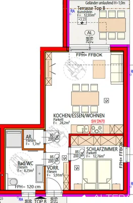 2-Zimmer-Wohnung kaufen in Graz – 56,82 m², € 279.000 – Bild 18 von 19