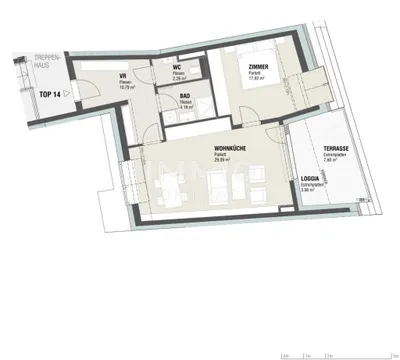 2-Zimmer-Wohnung kaufen in Mistelbach – 62,73 m², € 299.000 – Bild 11 von 11