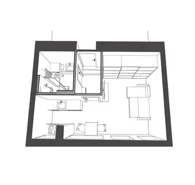 1-Zimmer-Wohnung mieten in Linz – 29 m², € 590 – Bild 8 von 8