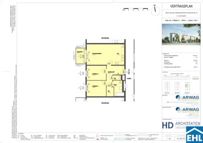 3-Zimmer-Wohnung mieten in Wien – 79,21 m², € 1.262 – Bild 12 von 12