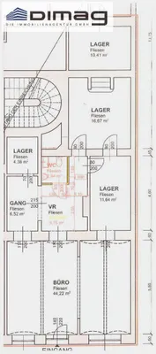 2-Zimmer-Gewerbeimmobilie mieten in Wien – 122 m², € 742 – Bild 7 von 7
