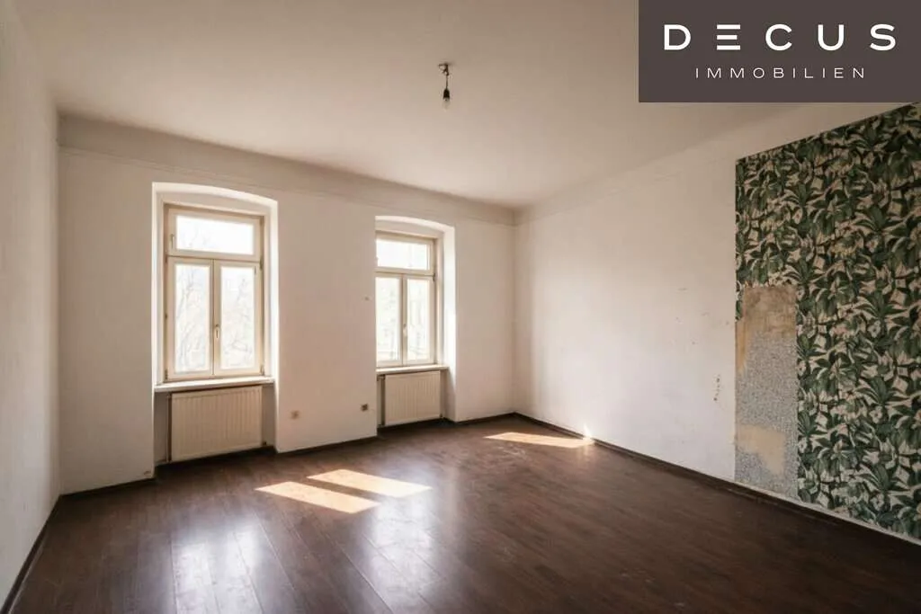 SANIERUNGSBEDÜRFTIG | 2 ZIMMER ALTBAU-WOHNUNG | SCHÖNES ZINSHAUS - Ansicht 2