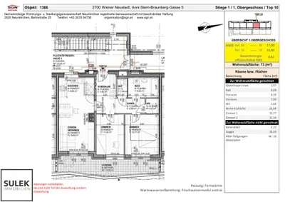 3-Zimmer-Wohnung mieten in Wiener Neustadt – 73 m², € 1.122 – Bild 13 von 13