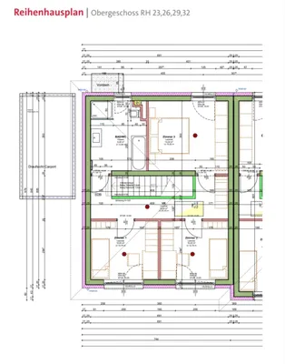 4-Zimmer-Haus mieten in Eisenstadt - Umgebung – 108 m², € 1.230 – Bild 22 von 29