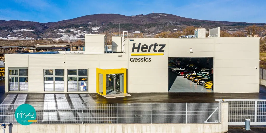 EXKLUSIVE BETRIEBSANLAGE: Showroom I Lagerflächen I Büros I Garage I Dachterrasse mit unverbaubarem Fernblick! Raum für Visionen! - Ansicht 2
