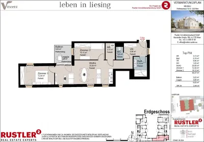 3-Zimmer-Wohnung mieten in Wien – 68,37 m², € 1.299 – Bild 13 von 13