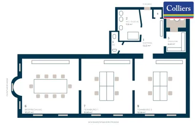 3-Zimmer-Gewerbeimmobilie mieten in Wien – 132 m², € 2.492 – Bild 11 von 12