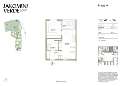 2-Zimmer-Wohnung kaufen in Graz – 41,14 m², € 178.000 – Bild 17 von 17