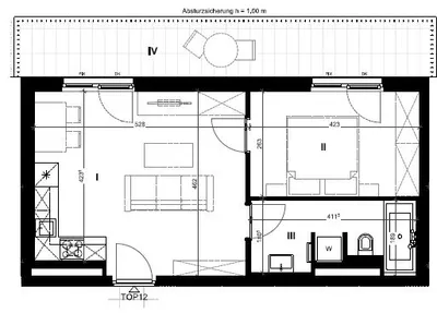 2-Zimmer-Wohnung mieten in Wien – 41,53 m², € 920 – Bild 12 von 12