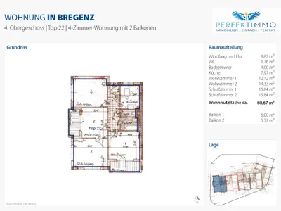 4-Zimmer-Wohnung kaufen in Bregenz – 80,67 m², € 309.150 – Bild 19 von 19