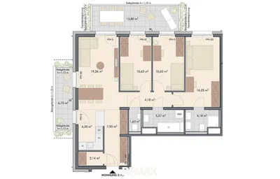 4-Zimmer-Wohnung kaufen in Wien – 88,35 m², € 565.000 – Bild 12 von 14