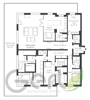 5-Zimmer-Immobilie kaufen in Salzburg Stadt – 264 m², € 3.990.000 – Bild 29 von 29
