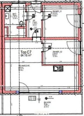 3-Zimmer-Wohnung mieten in Steyr-Land – 64 m², € 871 – Bild 11 von 11