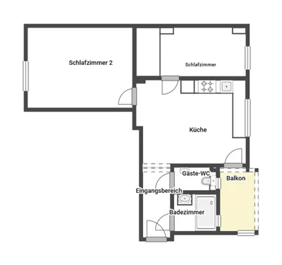 2-Zimmer-Wohnung kaufen in Wien – 56 m², € 199.999 – Bild 9 von 9