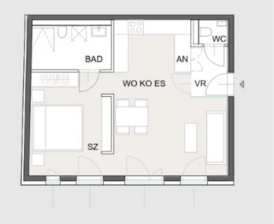 2-Zimmer-Wohnung mieten in Wien – 50 m², € 799 – Bild 3 von 28