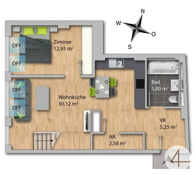 Wohnung kaufen in Krems an der Donau – 75,32 m², € 429.000 – Bild 11 von 11