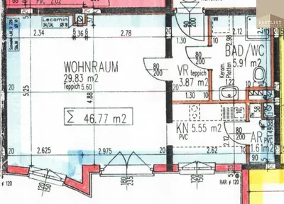 1-Zimmer-Wohnung kaufen in Baden – 46,77 m², € 124.000 – Bild 15 von 15
