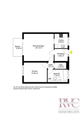 2-Zimmer-Wohnung kaufen in Kitzbühel – 58,03 m², € 395.000 – Bild 3 von 10