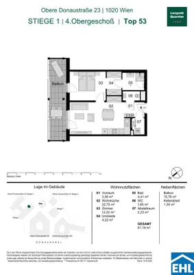 2-Zimmer-Wohnung kaufen in Wien – 51,19 m², € 590.000 – Bild 35 von 35
