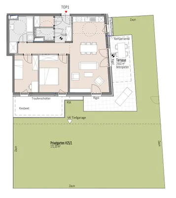 3-Zimmer-Wohnung kaufen in Wiener Neustadt – 77,59 m², € 397.300 – Bild 17 von 17
