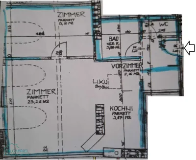 2-Zimmer-Wohnung mieten in Wien – 57 m², € 990 – Bild 18 von 18