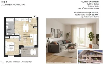 Wohnung kaufen in Schwaz – 47 m² – Bild 18 von 21