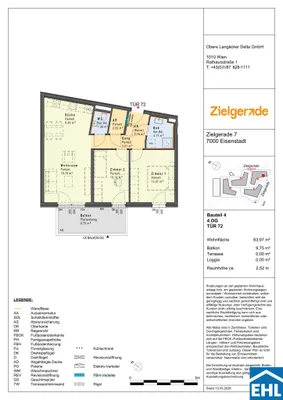 3-Zimmer-Wohnung kaufen in Eisenstadt – 63,92 m², € 320.000 – Bild 13 von 13