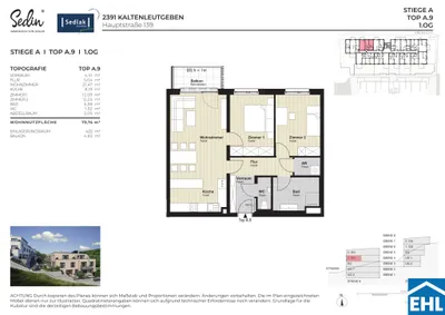 3-Zimmer-Wohnung mieten in Mödling – 73,74 m², € 1.299 – Bild 15 von 15