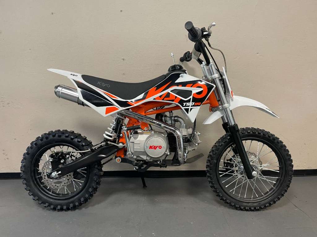 Kayo Dirtbike TSD110 mit 12/14“ Räder Semiautomatik Motocross