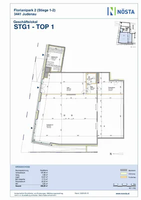1-Zimmer-Gewerbeimmobilie mieten in Tulln – 288,29 m², € 3.541 – Bild 7 von 7