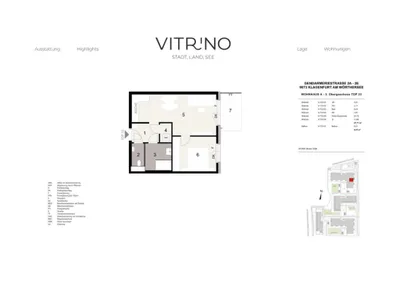 2-Zimmer-Wohnung mieten in Klagenfurt – 47,71 m², € 923 – Bild 13 von 13