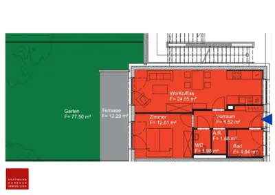 2-Zimmer-Wohnung mieten in Graz – 52 m², € 987 – Bild 6 von 6