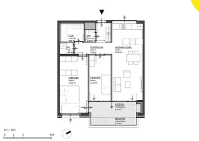 3-Zimmer-Wohnung kaufen in Wien – 78,28 m², € 450.000 – Bild 9 von 9