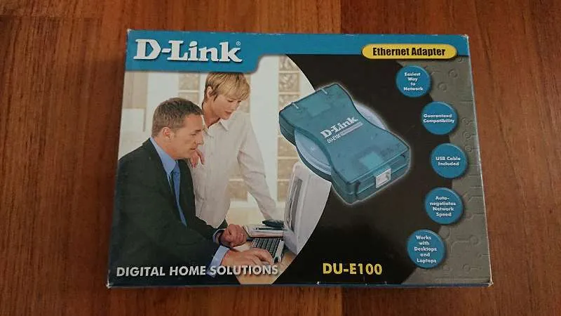 USB LAN Adapter D-LINK DU-E100