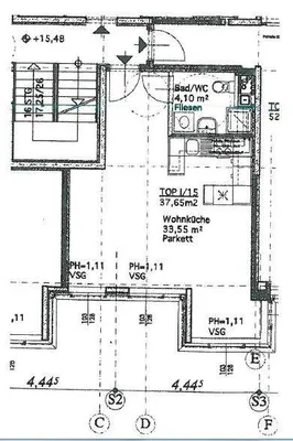 1-Zimmer-Immobilie mieten in Wien – 40 m², € 875 – Bild 6 von 6
