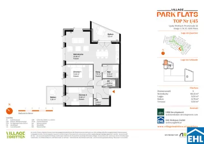 Immobilie kaufen in Wien – 69,43 m², € 629.000 – Bild 7 von 7