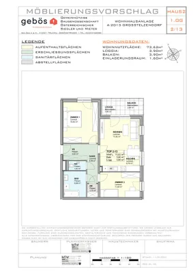 3-Zimmer-Wohnung mieten in Hollabrunn – 73,62 m², € 770 – Bild 17 von 17