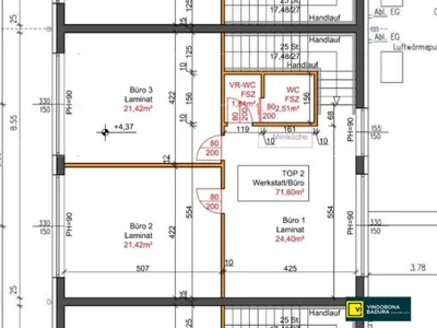Gewerbeimmobilie mieten in Baden – 168 m², € 2.271 – Bild 15 von 15