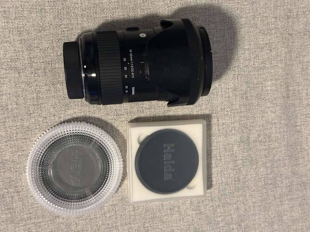Sigma art 18-35 f 1.8 Nikon F-mount