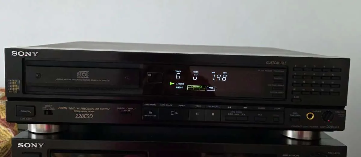 Used Sony CDP-228ESD CD players for Sale | HifiShark.com