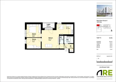 Wohnung zur Miete in 1220 Wien