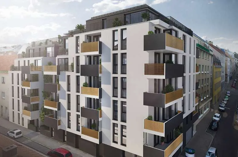 PROVISIONSFREI, Hochwertige 63m² 3-Zimmer-Wohnung mit Balkon, teilmöbliert - Ansicht 2