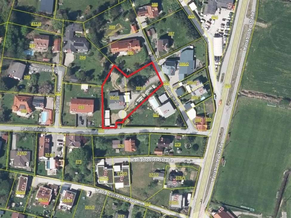 Sonniges Grundstück in Mariatrost / Fölling - PROVISIONSFREI! - Ansicht 3