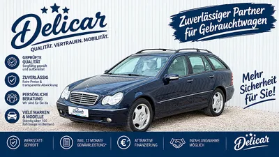 Mercedes-Benz C-Klasse C 200 Kompressor Elegance Automatik, Pickerl 10...