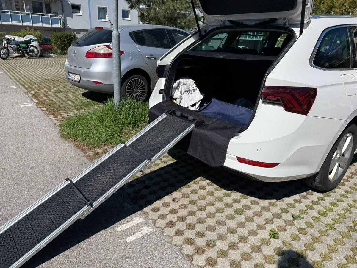 Kleinmetall Dogwalk3 Hunderampe,  129,- (2100 Korneuburg) - willhaben