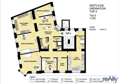 7-Zimmer-Gewerbeimmobilie mieten in Wien – 180 m², € 4.500 – Bild 10 von 10