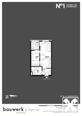 2-Zimmer-Wohnung kaufen in Bruck an der Leitha – 37,16 m², € 234.500 – Bild 8 von 8
