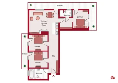 4-Zimmer-Wohnung kaufen in Kitzbühel – 102,3 m², € 795.000 – Bild 18 von 18