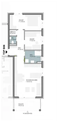 3-Zimmer-Wohnung kaufen in Innsbruck-Land – 70,89 m², € 498.000 – Bild 2 von 10